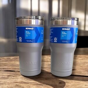 2 pack Kobalt‎ 20 oz Tumbler for Hot and Cold Beverages
